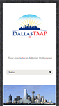 Mobile Screenshot of dallastaap.com